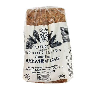 Naturis  Gluten Free Buckwheat Loaf (Sliced) - Fresh 680g